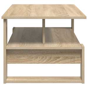 Konferenční stolek Sonoma dub 90 x 50 x 40 cm kompozitní dřevo - obrázek 6