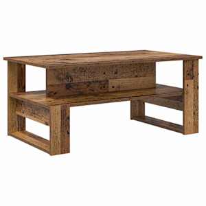 Konferenční stolek Staré dřevo 90 x 50 x 40 cm kompozitní dřevo - obrázek 2