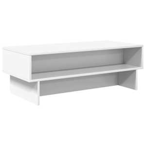 Konferenční stolek Bílá 100 x 46 x 35 cm kompozitní dřevo - obrázek 2
