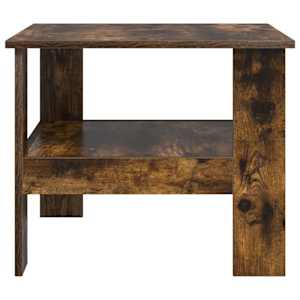 Konferenční stolek Kouřový dub 57 x 55 x 45 cm kompozitní dřevo - obrázek 6