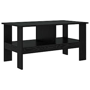 Konferenční stolek Černý dub 90 x 50 x 45 cm kompozitní dřevo - obrázek 2