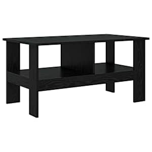 Konferenční stolek Černý dub 90 x 50 x 45 cm kompozitní dřevo - obrázek 7