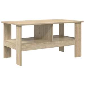 Konferenční stolek Sonoma dub 90 x 50 x 45 cm kompozitní dřevo - obrázek 2