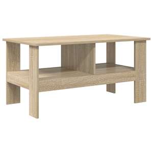 Konferenční stolek Sonoma dub 90 x 50 x 45 cm kompozitní dřevo - obrázek 7