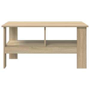 Konferenční stolek Sonoma dub 90 x 50 x 45 cm kompozitní dřevo - obrázek 5