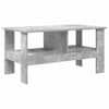 vidaXL Kohvilaud Betoonhall 90 x 50 x 45 cm Tehispuit