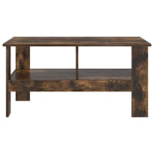 Konferenční stolek Kouřový dub 90 x 50 x 45 cm kompozitní dřevo - obrázek 5