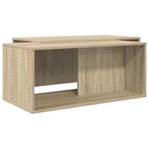 vidaXL Kohvilauda komplekt 2 tk Sonoma tamm 90 x 48 x 40 cm Tehispuit