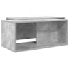 vidaXL Kohvilauda komplekt 2 tk Betoonhall 90 x 48 x 40 cm Tehispuit