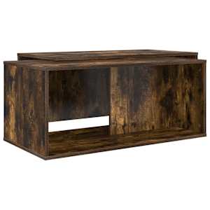 vidaXL Kohvilauda komplekt 2 tk Suitsetatud tamm 90 x 48 x 40 cm