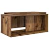vidaXL Kohvilauda komplekt 2 tk Vana puit 90 x 48 x 40 cm Tehispuit
