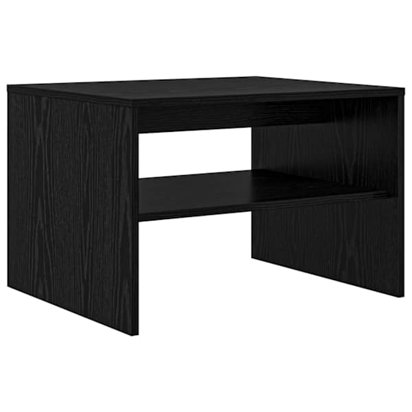 vidaXL Kohvilaud Must tamm 60 x 50 x 40 cm Tehispuit
