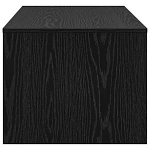Konferenční stolek Černý dub 100 x 50 x 40 cm kompozitní dřevo - obrázek 6