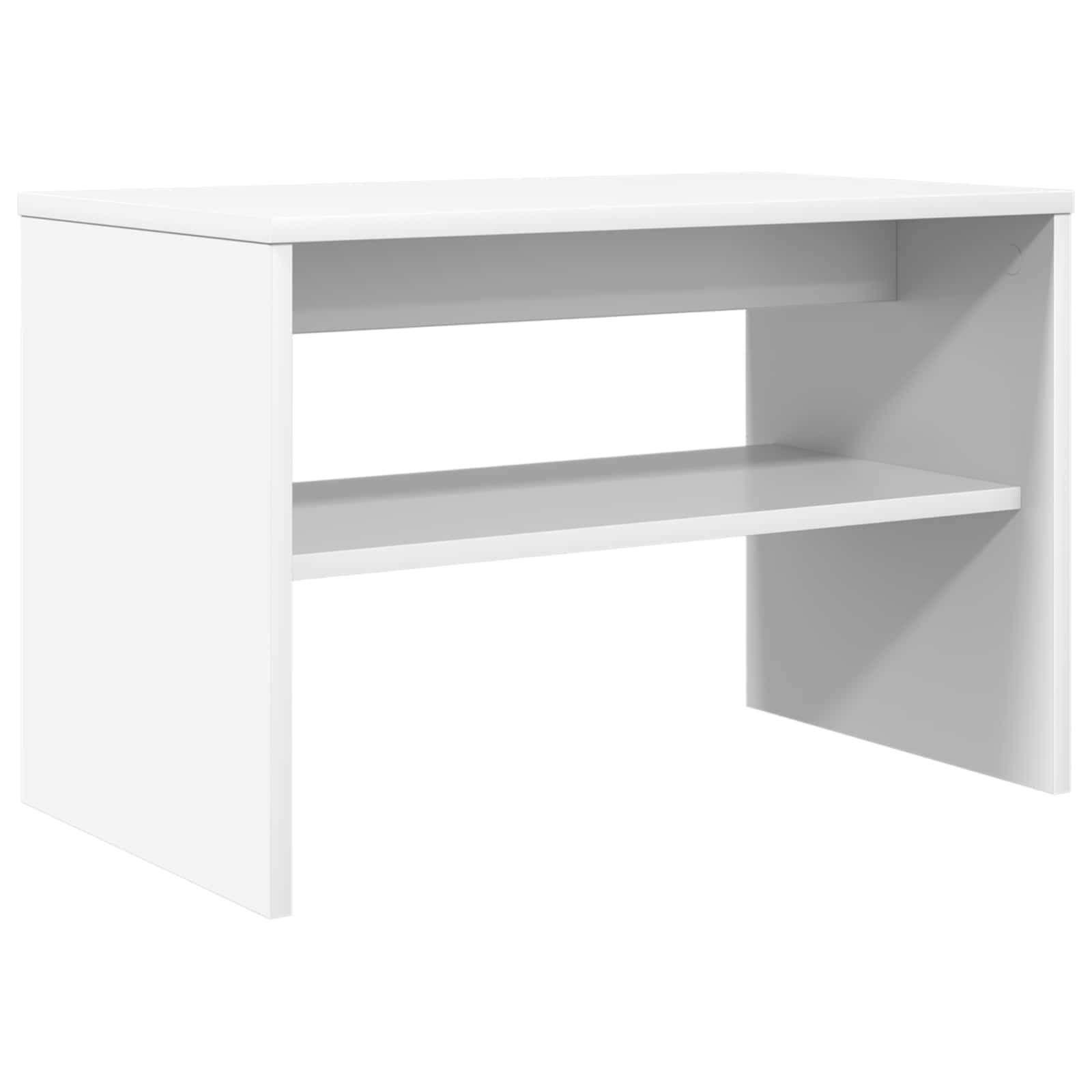 VidaXL Tv Kast Wit 60 X 35 X 40 Cm Bewerkt Hout