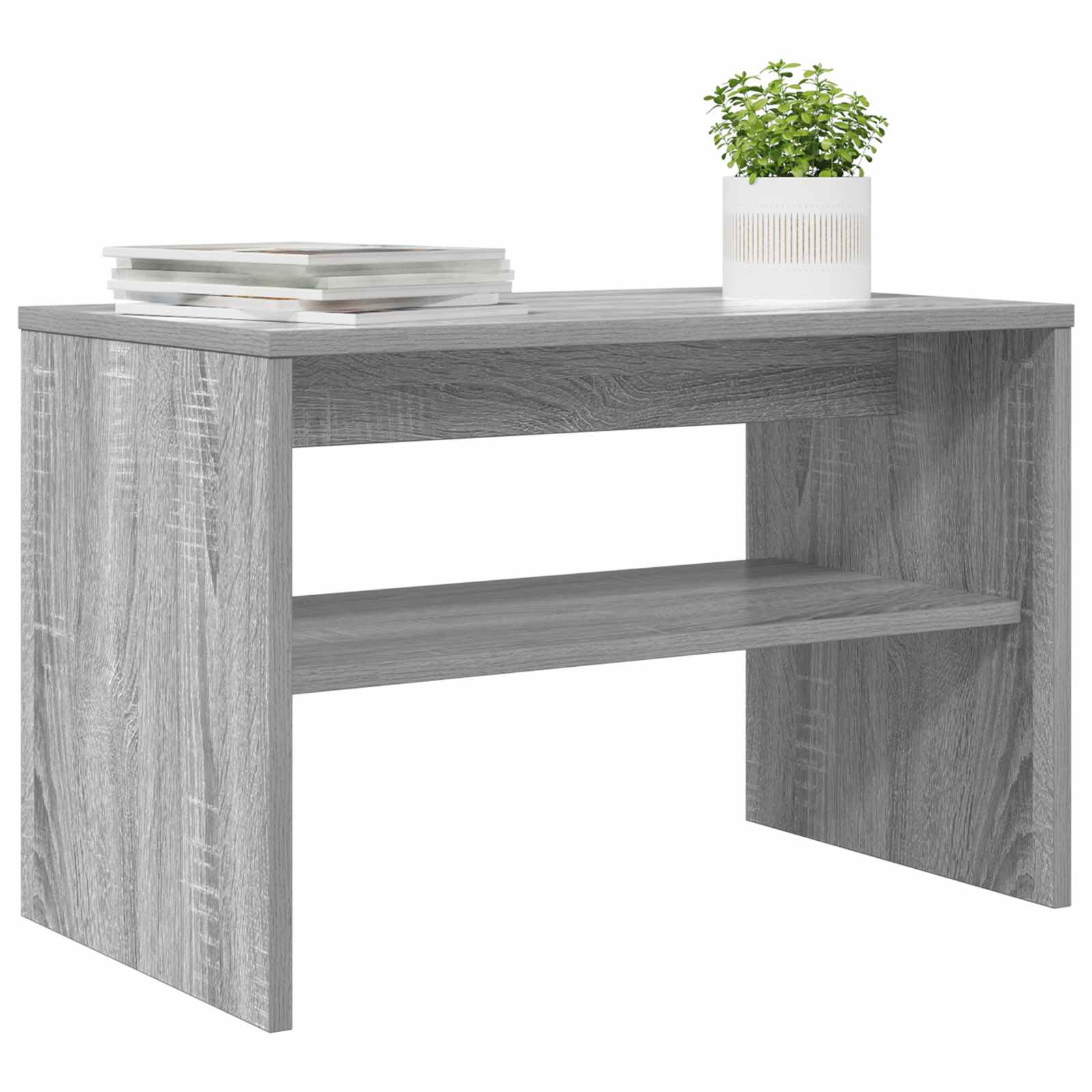 vidaXL TV-kast Grijs Sonoma 60 x 35 x 40 cm Bewerkt hout