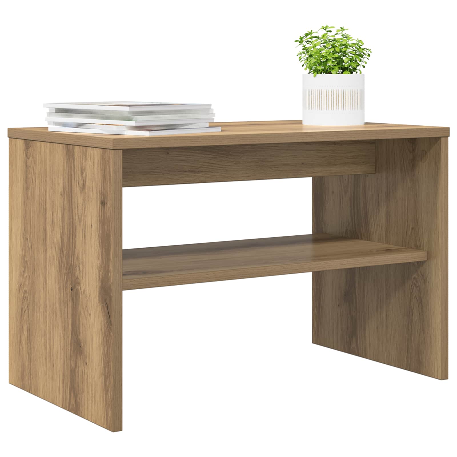 vidaXL TV-kast Artisan Eiken 60 x 35 x 40 cm Bewerkt hout