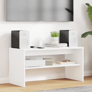 TV omarica Bela 80 x 35 x 40 cm Konstruiran les