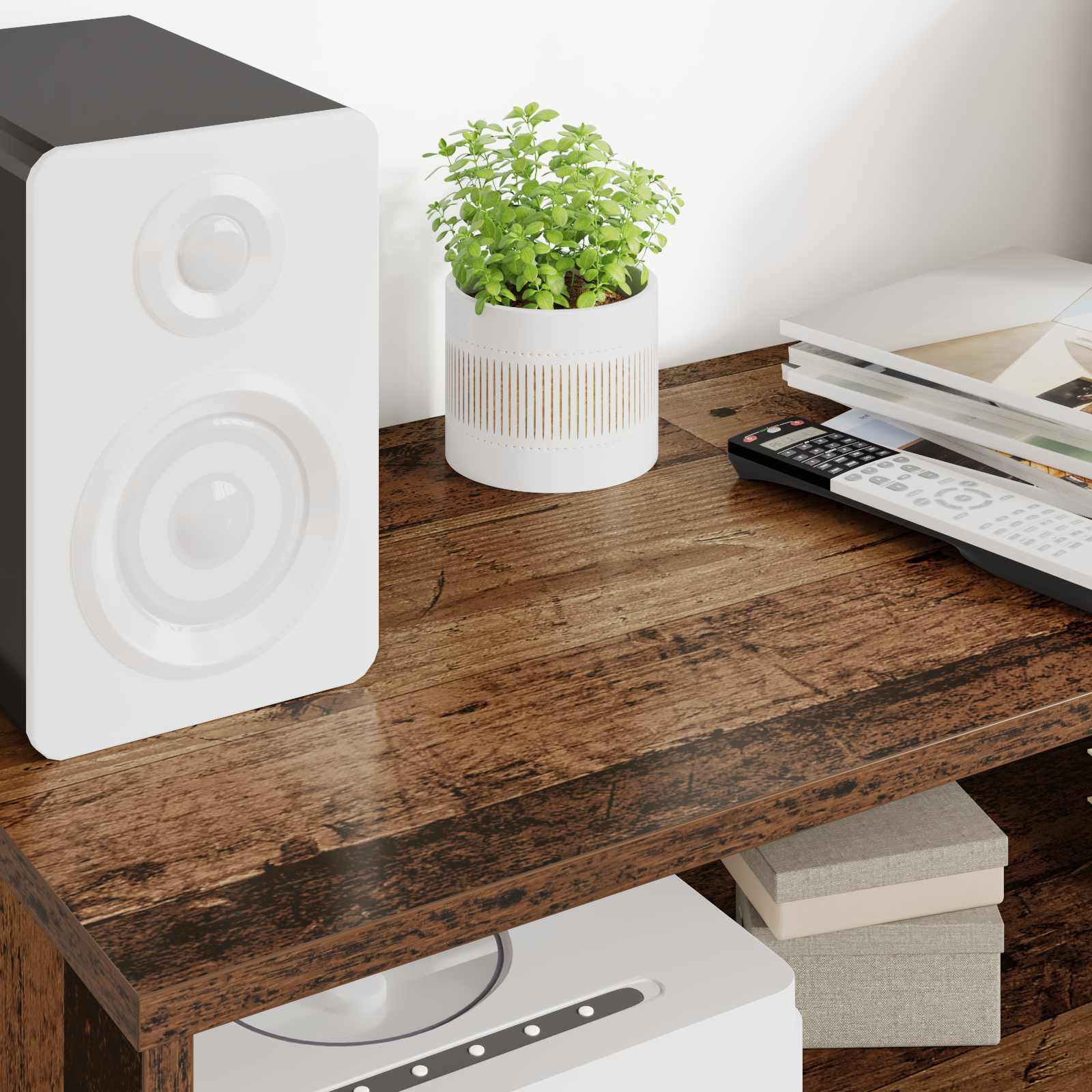 TV omarica Star les 80 x 35 x 40 cm Konstruiran les - slika 4