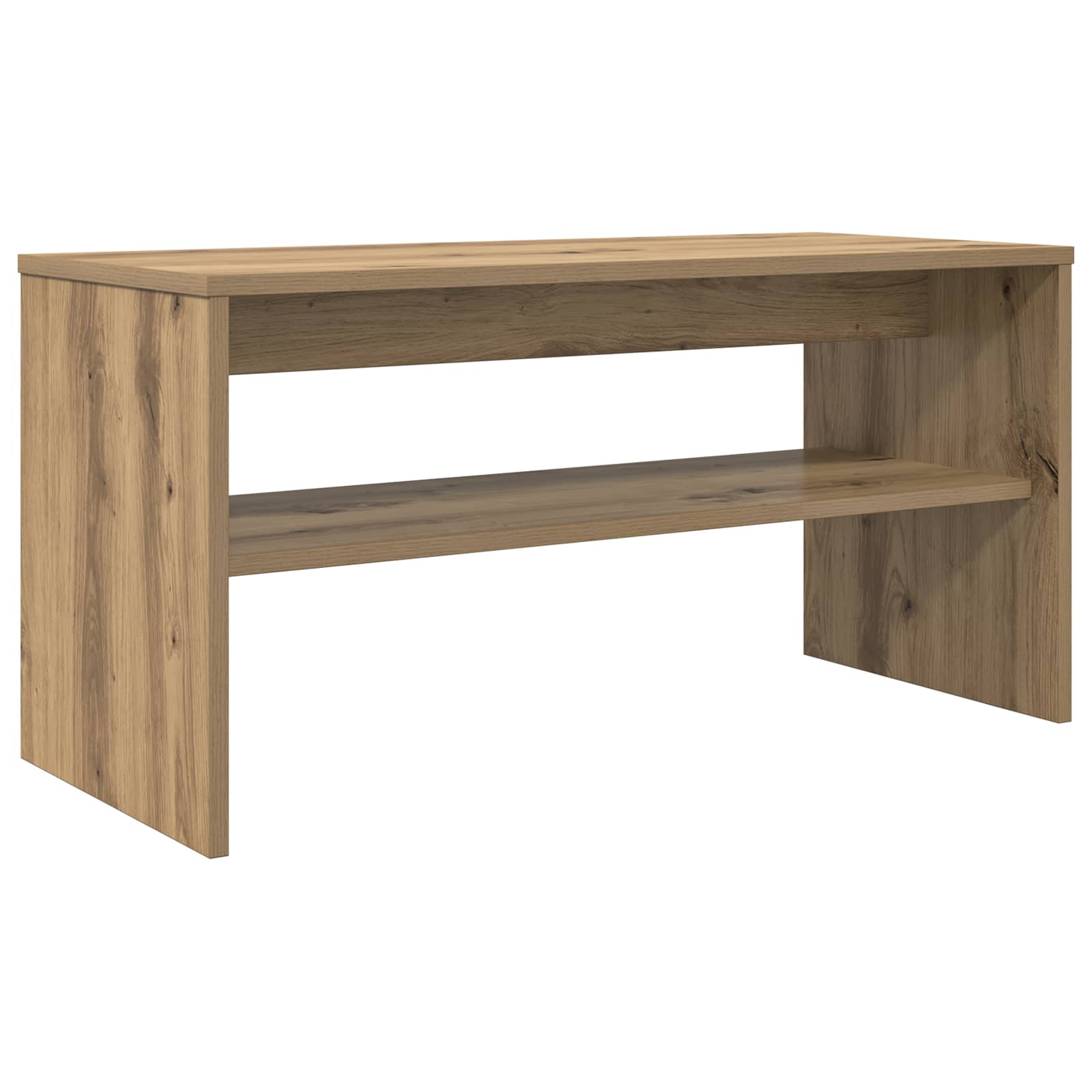 VidaXL Tv Kast Artisan Eiken 80 X 35 X 40 Cm Bewerkt Hout
