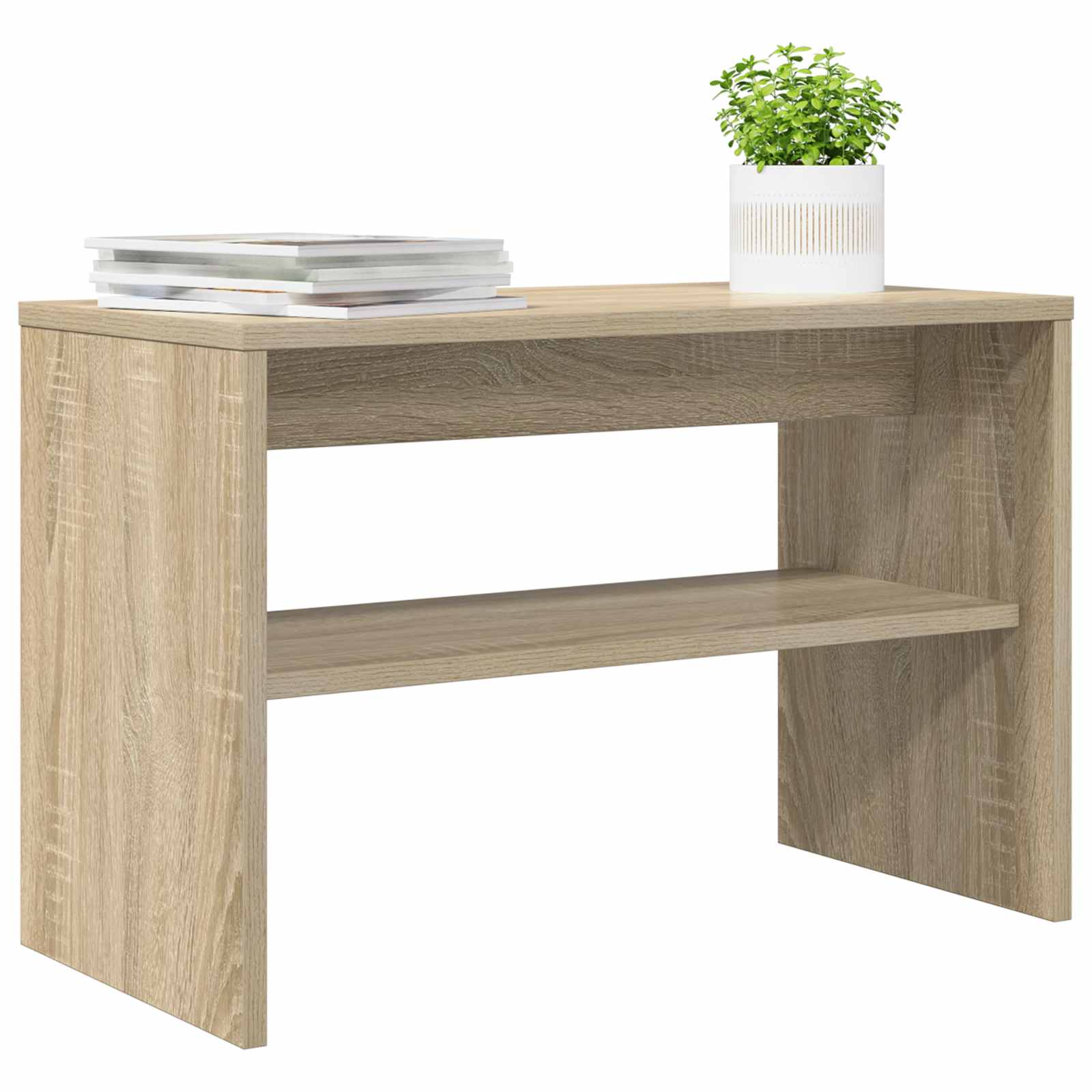 vidaXL TV-kast Sonoma Eiken 60 x 30 x 40 cm Bewerkt hout