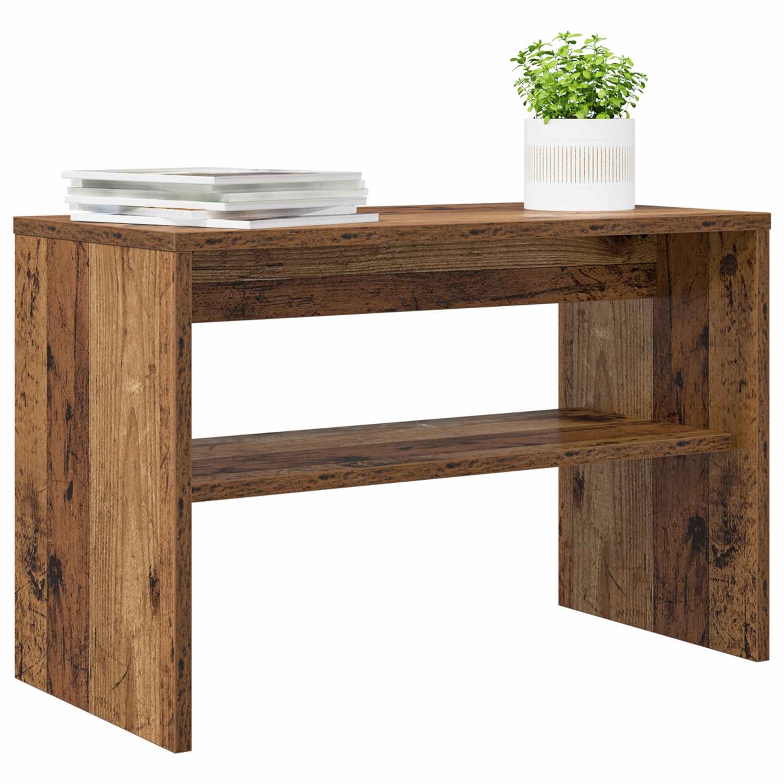 vidaXL TV-kast Oudhout 60 x 30 x 40 cm Bewerkt hout