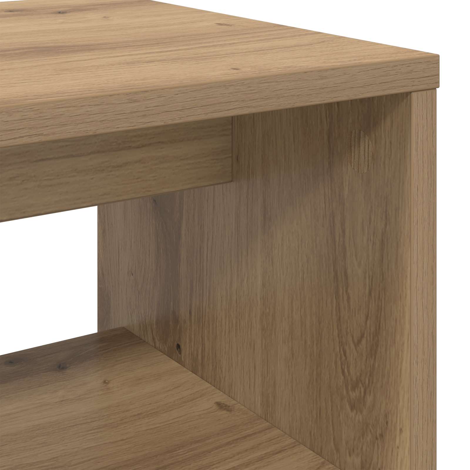 TV omarica Umetni hrast 80 x 30 x 40 cm Konstruiran les - slika 8