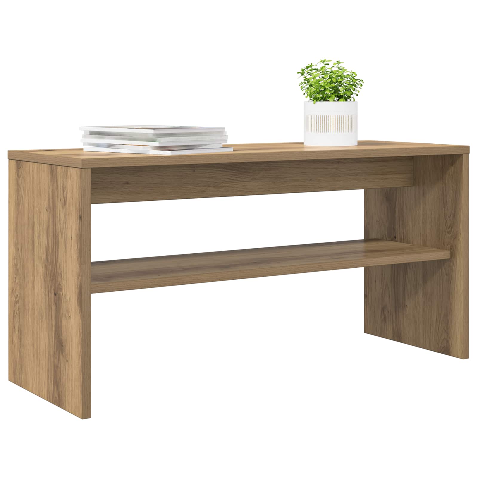 TV omarica Umetni hrast 80 x 30 x 40 cm Konstruiran les - slika 3