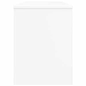 Televizní skříň Bílá 100 x 30 x 40 cm kompozitní dřevo - obrázek 6