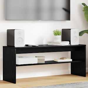 TV omarica Črna Orehovina 100 x 30 x 40 cm Konstruiran les