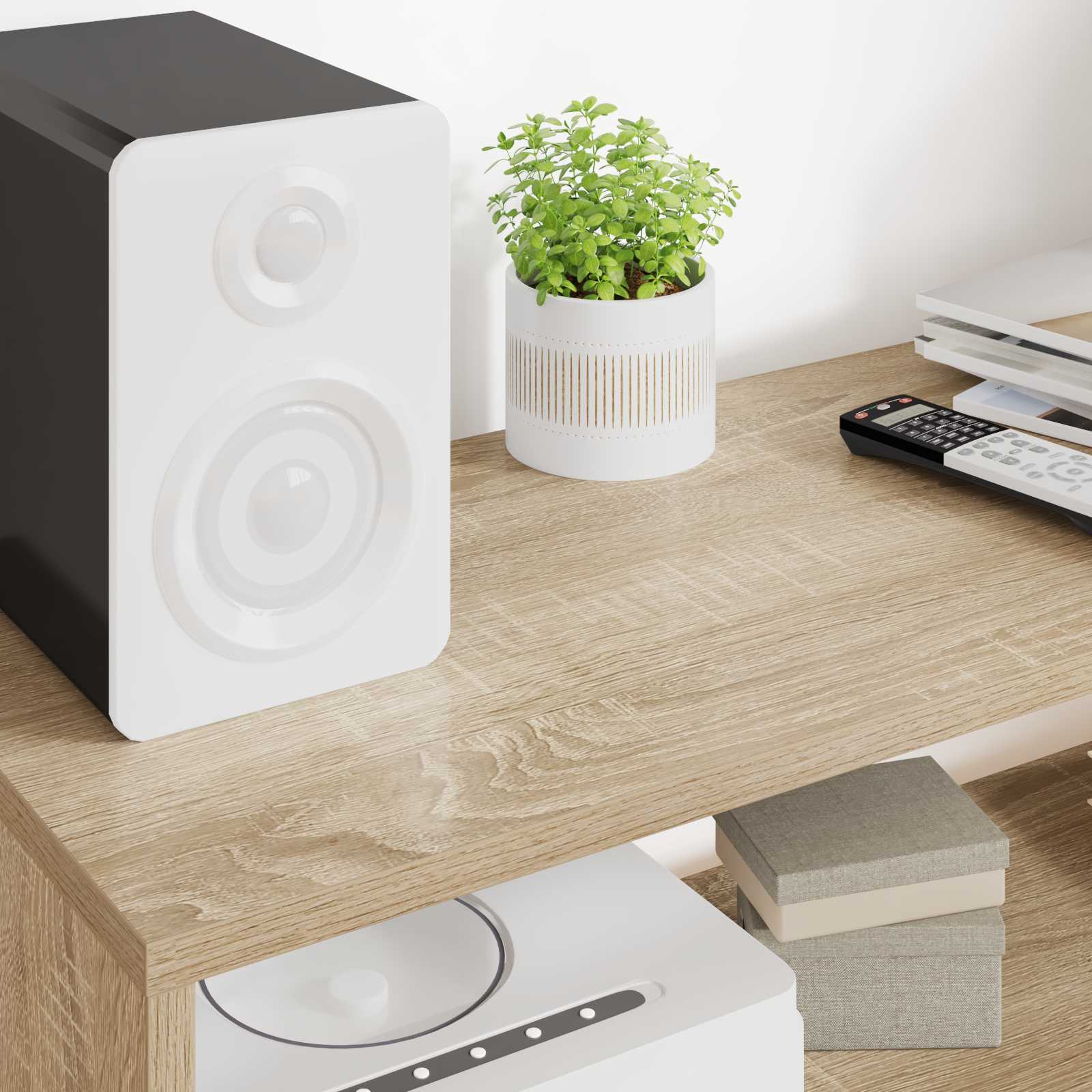 TV omarica Sonoma hrast 100 x 30 x 40 cm Konstruiran les - slika 4