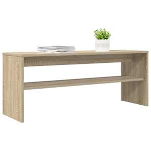 Televizní skříň Sonoma dub 100 x 30 x 40 cm kompozitní dřevo - obrázek 3