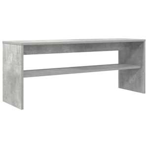 Televizní skříň Betonově šedá 100 x 30 x 40 cm kompozitní dřevo - obrázek 2