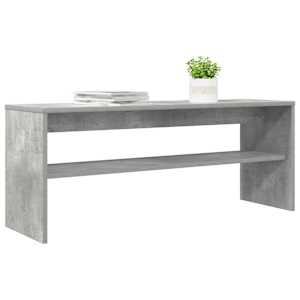 Televizní skříň Betonově šedá 100 x 30 x 40 cm kompozitní dřevo - obrázek 3