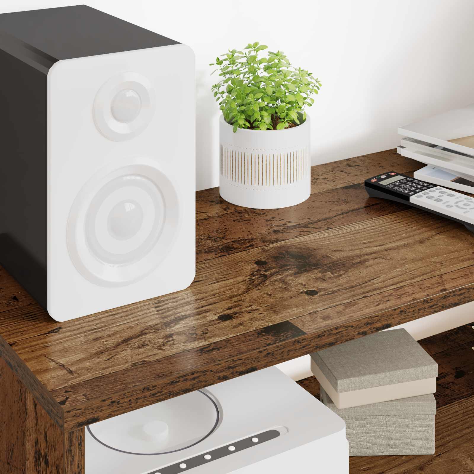 TV omarica Star les 100 x 30 x 40 cm Konstruiran les - slika 4