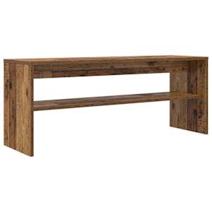 Televizní skříň Staré dřevo 100 x 30 x 40 cm kompozitní dřevo - obrázek 7