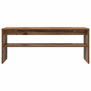Televizní skříň Staré dřevo 100 x 30 x 40 cm kompozitní dřevo - obrázek 5
