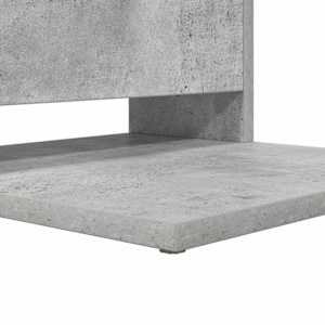 Boční stůl Betonově šedá 40 x 35 x 60,5 cm kompozitní dřevo - obrázek 8