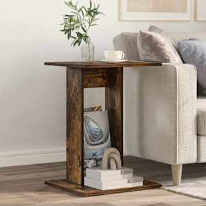 Stranska miza Dimljeni oreh 45 x 40 x 62,5 cm Konstruiran les