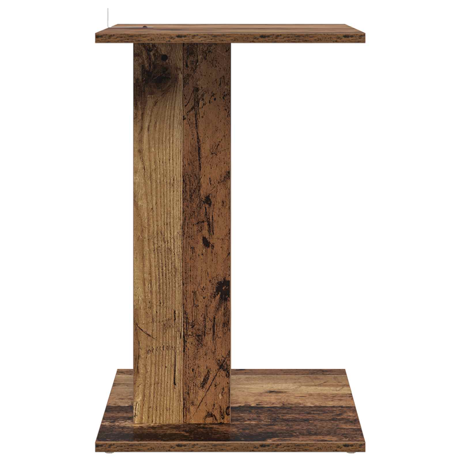 Bijzettafel Oudhout 45 x 40 x 62,5 cm Bewerkt hout | luizaXL | Dé meubelwinkel voor elk interieur Bijzettafel Oudhout 45 x 40 x 62,5 cm Bewerkt hout - Afbeelding 6