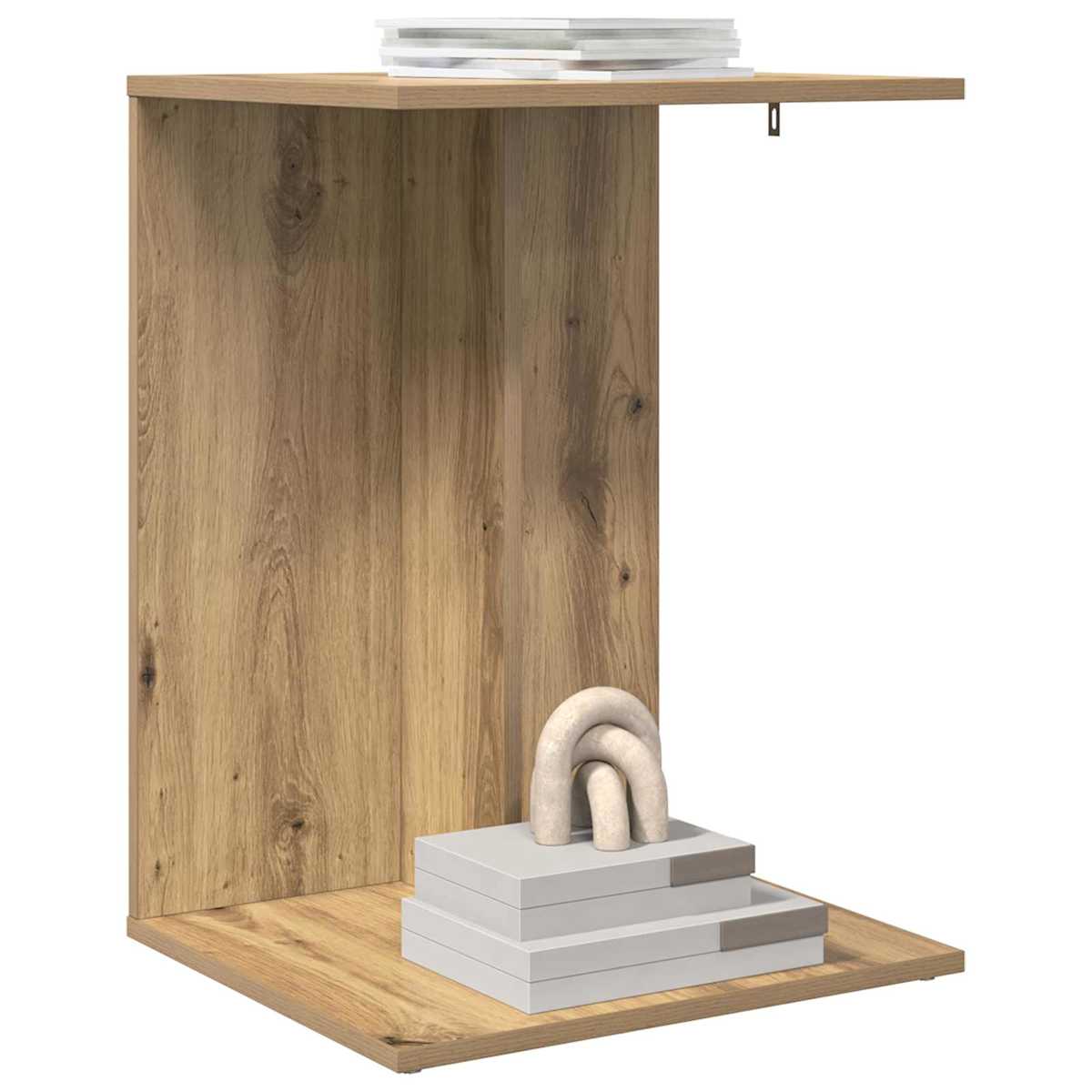Sidebord 45 x 40 x 62,5 cm Konstrueret træ - Billede 3