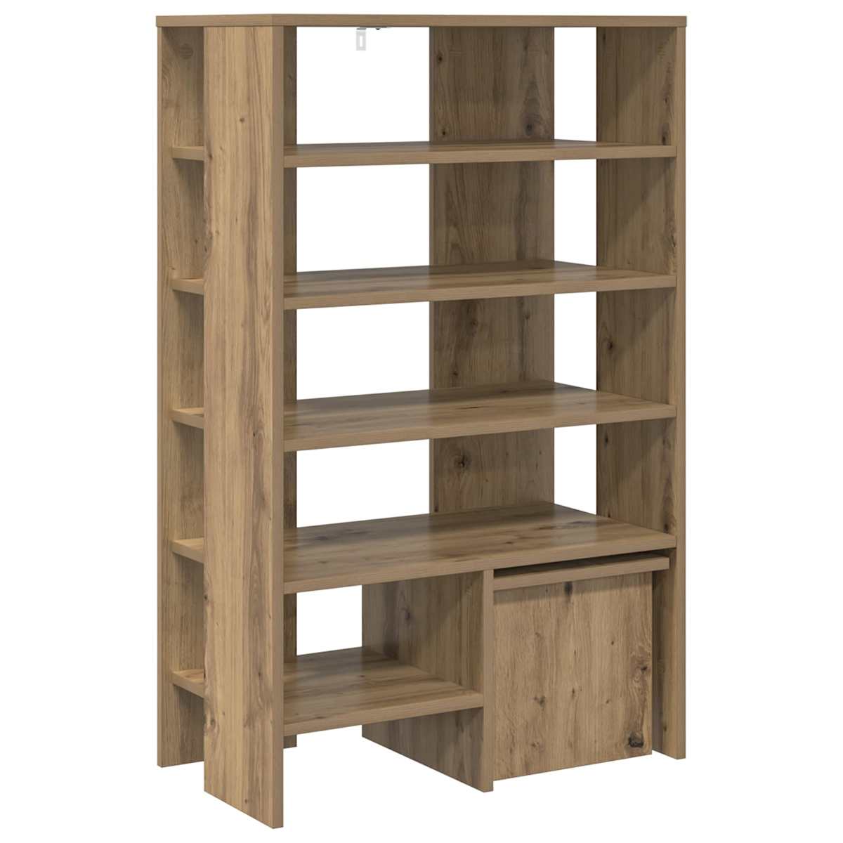 Sko skab 2 stk. 62 x 35 x 100 cm Konstrueret træ - Billede 5