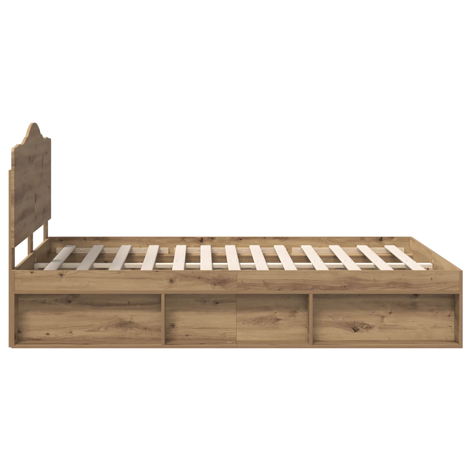 Sengestamme Kunstnerisk Eik 160 x 200 cm Massiv furu - Bilde 8