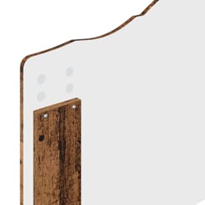 Rám postele s čelo Staré dřevo 90 x 200 cm Masivní borové dřevo - obrázek 11