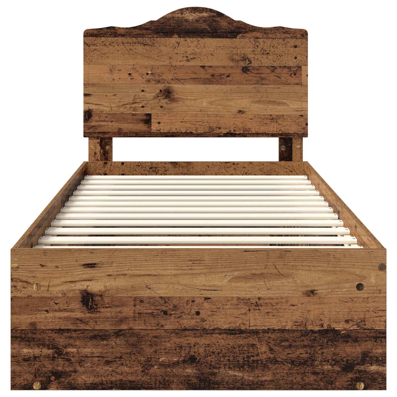 Voodi raam peaga Vana puit 90 x 190 cm Tahke mänd 30 Kõik vajalik sinu aeda ja koju! Voodi raam peaga Vana puit 90 x 190 cm Tahke mänd - Image 7