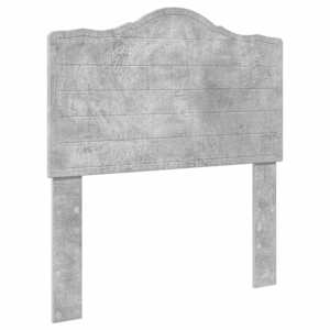 Rám postele s čelo Betonově šedá 100 x 200 cm Inženýrské dřevo - obrázek 7