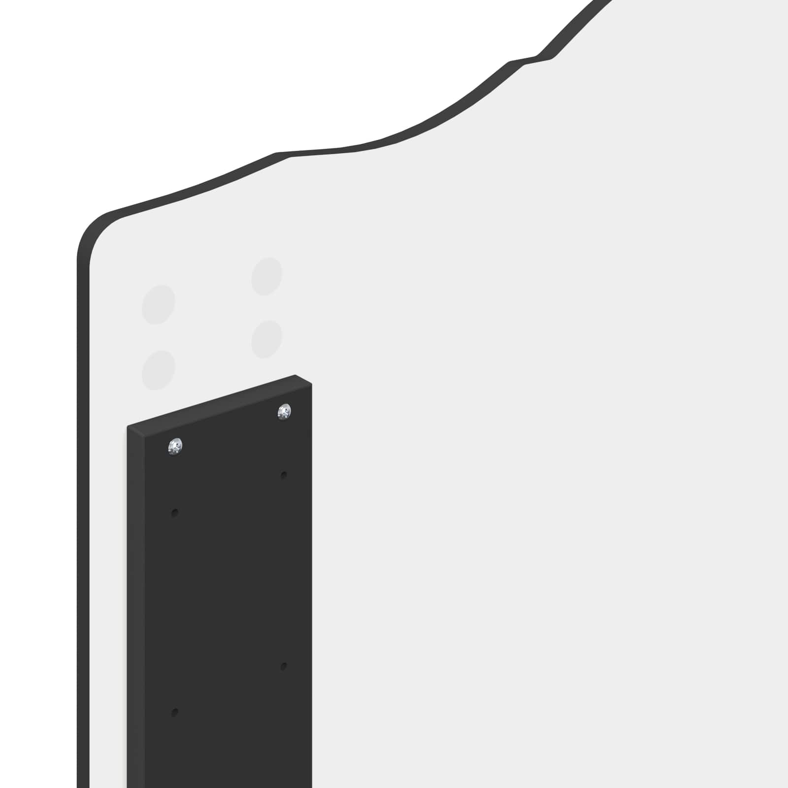 Konstrukcija postelje Črna 75 x 190 cm Inženirsko leseno - slika 12