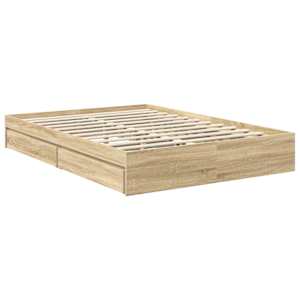 Postel s úložným prostorem s čelo Sonoma dub 140 x 190 cm - obrázek 6