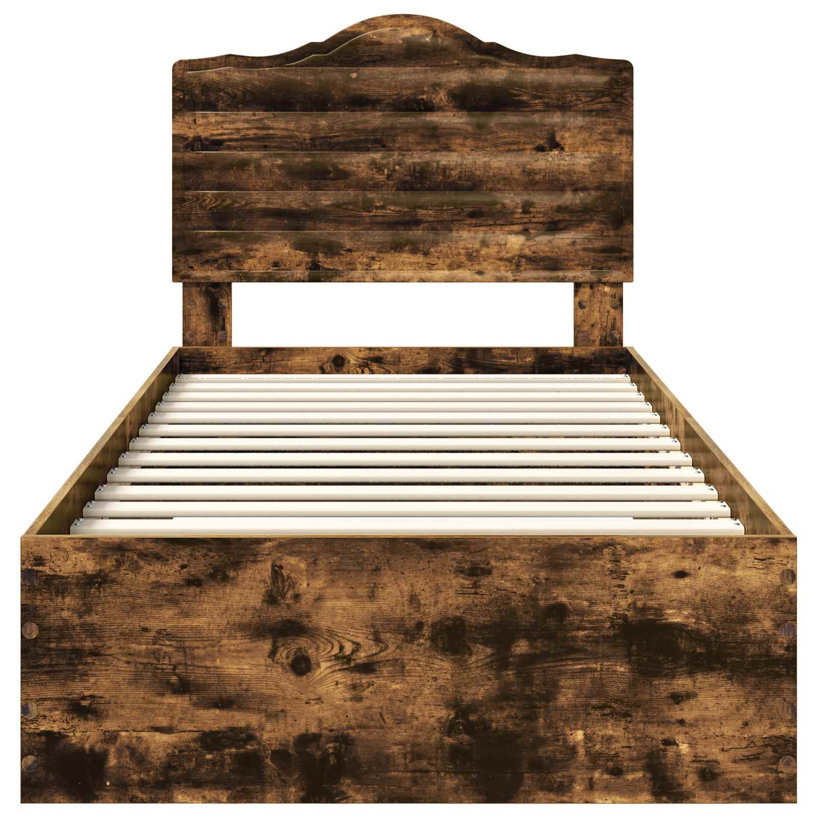 Konstrukcija postelje Dimljeni oreh 90 x 190 cm Konstruiran les - slika 7