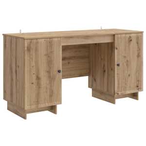 vidaXL Laud Artisan tamm Tehispuit 142,5 x 50 x 75 cm