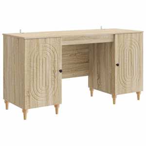 vidaXL Laud Sonoma 142,5 x 50 x 75 cm Tehispuit